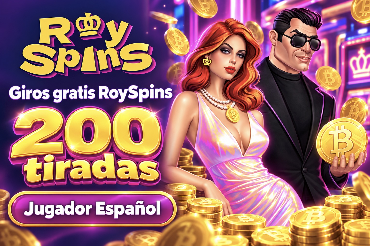 Giros gratis en RoySpins (2026)