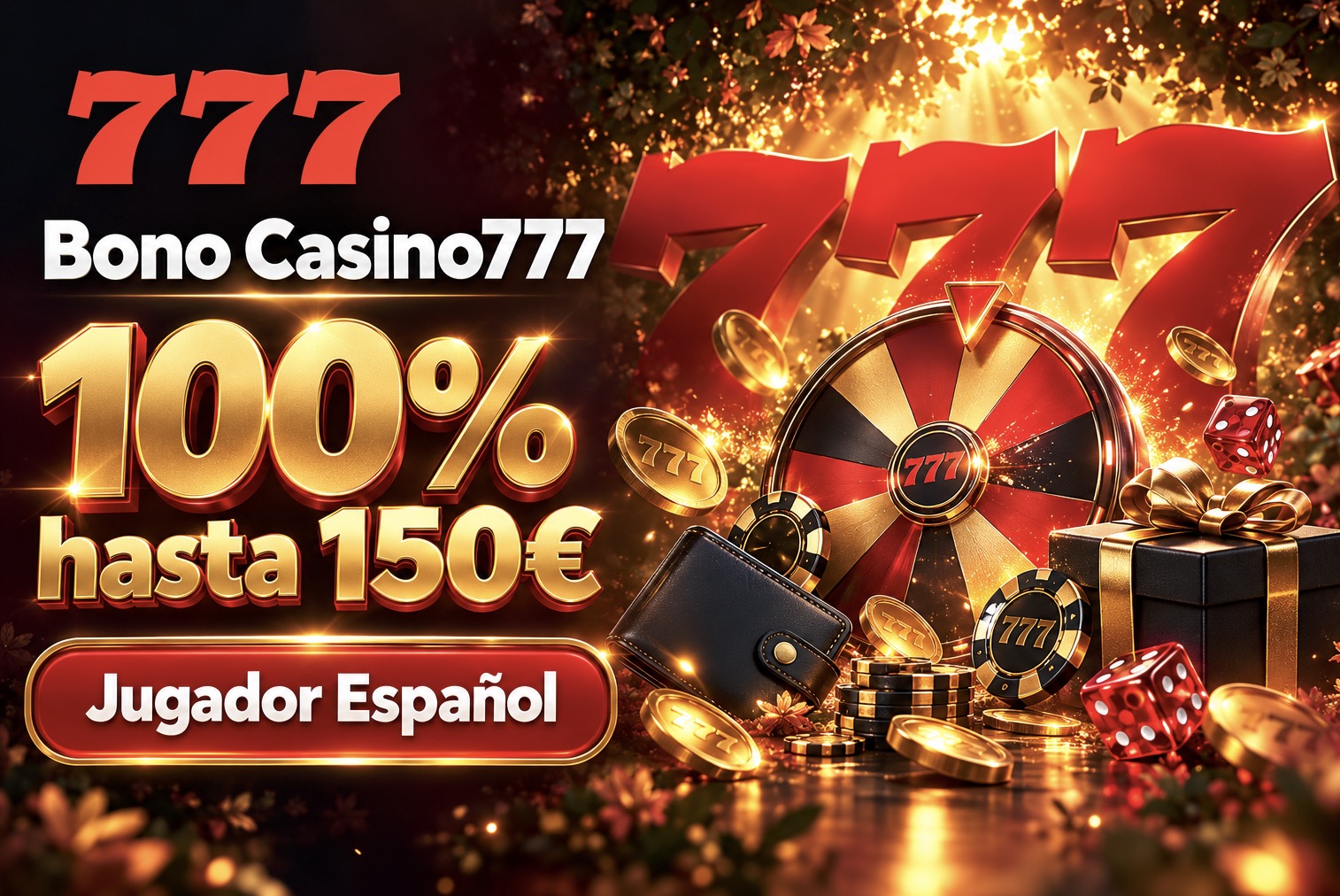 Casino777 bono de bienvenida (2026)