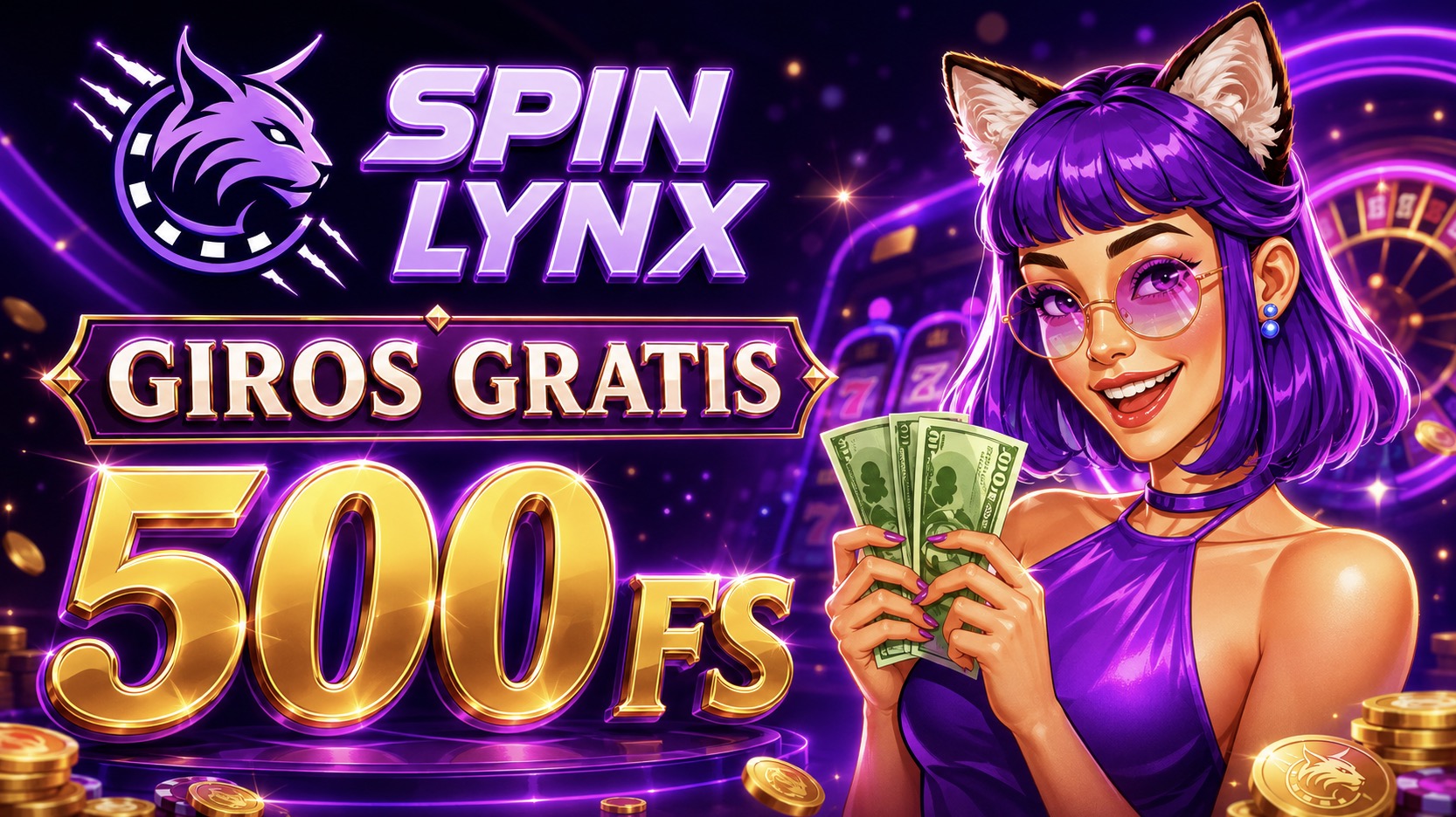 SpinLynx Casino Giros Gratis (2026)
