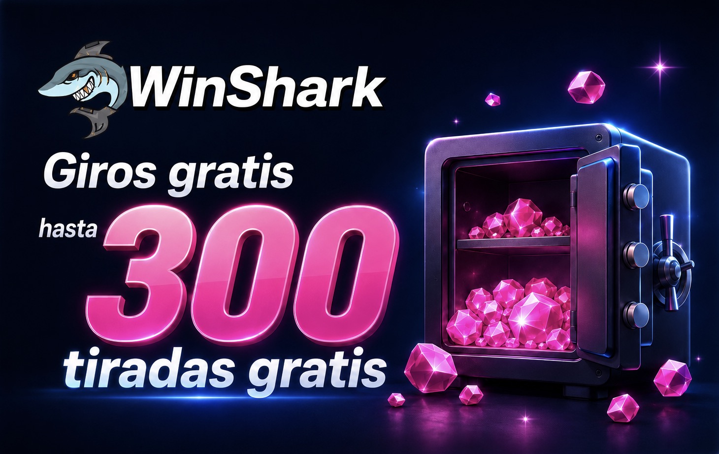 Giros gratis del casino WinShark (2026)
