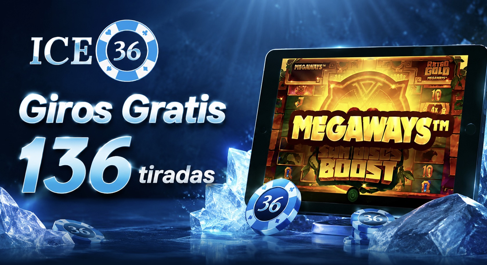 ICE36 Casino Giros Gratis (2026)