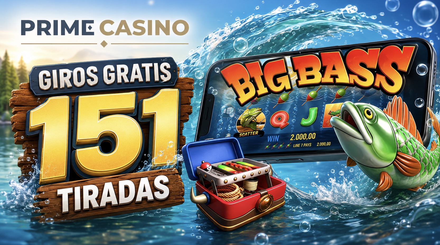 Giros gratis de Prime Casino (2026)