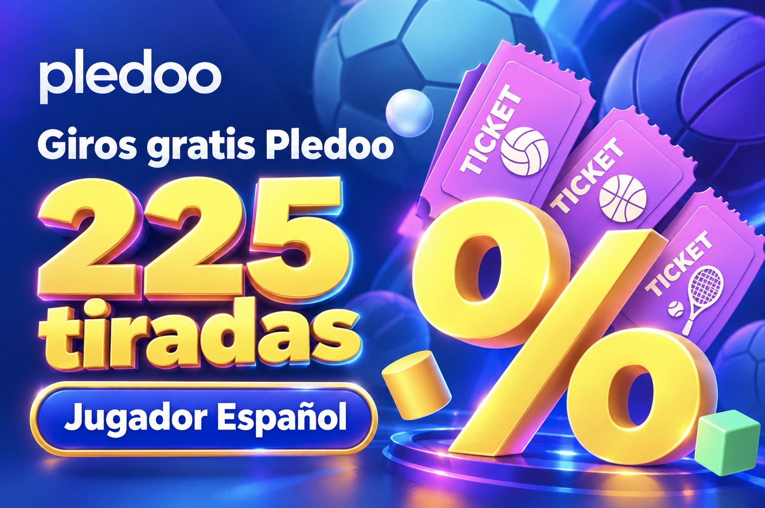 Giros gratis de Pledoo Casino (2026)