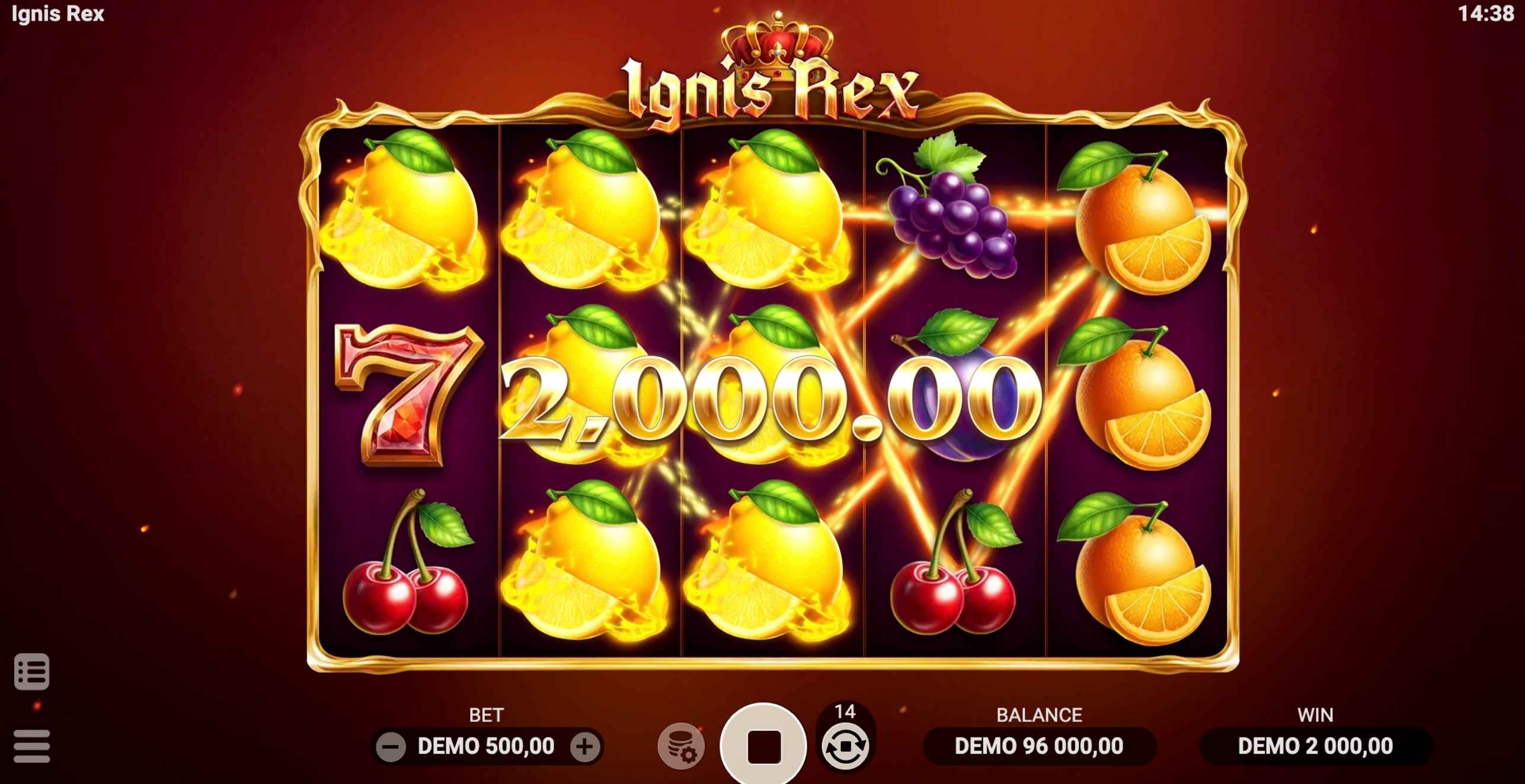 Ignis Rex de Evoplay (2026)