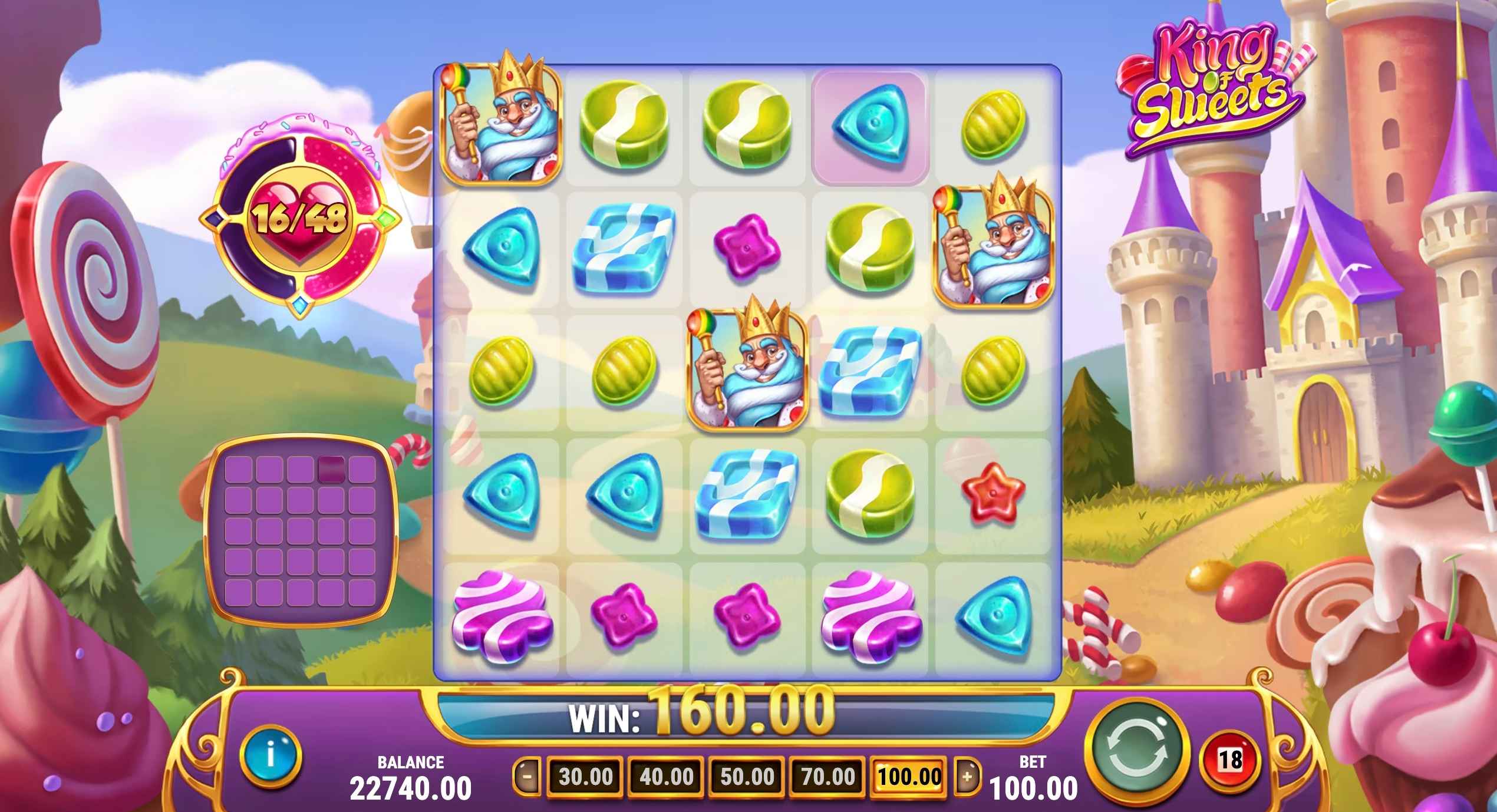 King of Sweets de Play'n GO (2026)