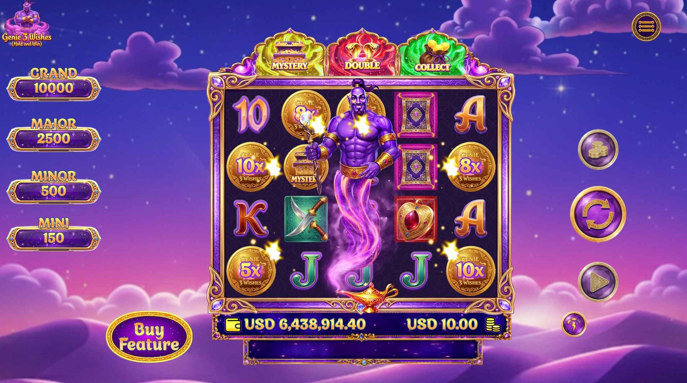 Genie 3 Wishes (Hold and Win) de Game Time Tec (2026)