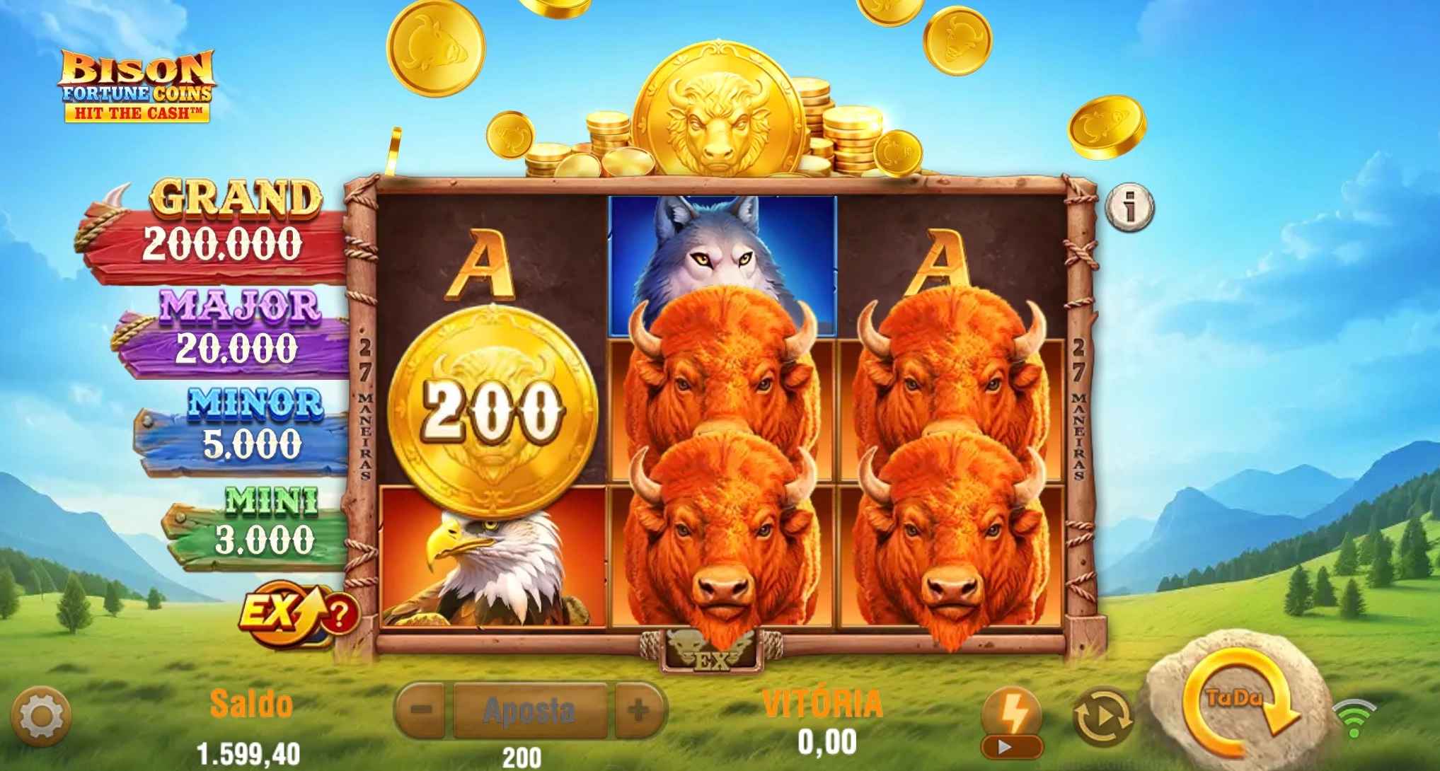 Bison Fortune Coins de TaDa Gaming (2026)